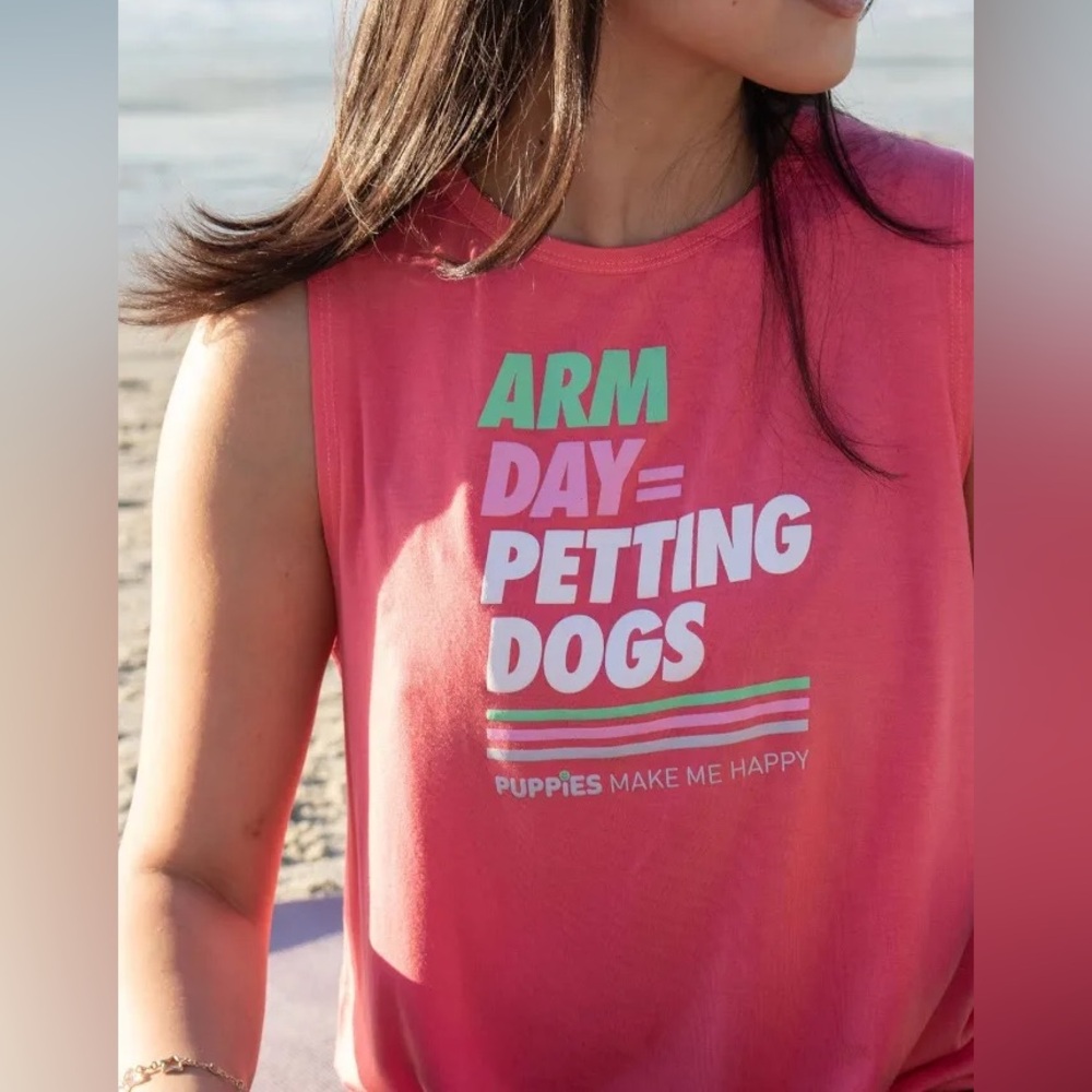 Puppies Make Me Happy Crop Top